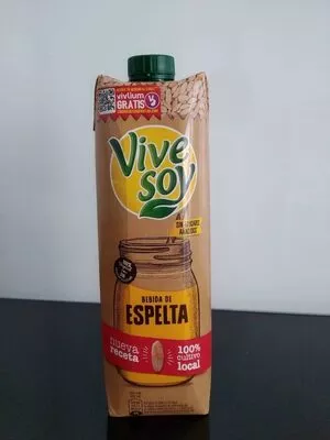 Bebida de espelta sabor natural vegetal ViveSoy , code 8410128762025