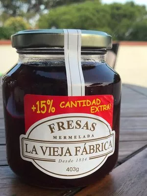 Mermelada fresas La Vieja Fábrica 403 g, code 8410134002054