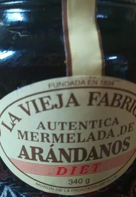 Mermelada de arándanos la vieja fabrica , code 8410134018123