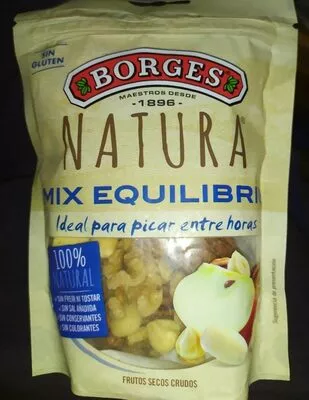 Natura cóctel de frutos secos crudos natural Borges , code 8410148503660