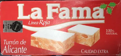 Turron de Alicante La Fama 200 g, code 8410152050228