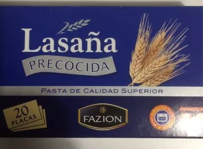 Lasaña precocida Fazion 250 g e, code 8410156502105