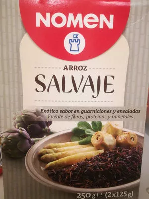 Arroz salvaje caja 250 g Nomen 250g, code 8410169014176