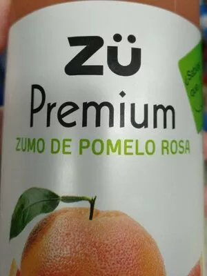 Zumo de pomelo rosa Zü premium , code 8410171004592