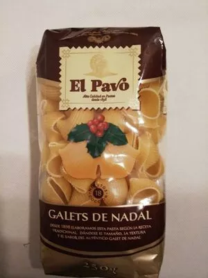 Pasta Galets De Navidad Al Huevo El Pavo , code 8410173006143