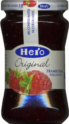 Confitura de frambuesas "Hero Original" Hero 345 g, code 8410175011558