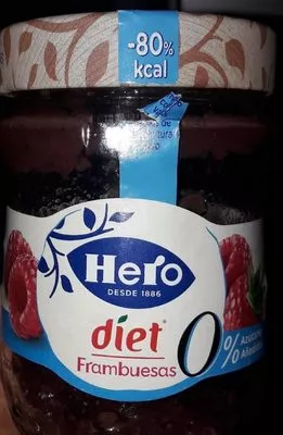 Diet frambuesas Hero 280 g, code 8410175068460