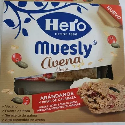 Muesly avena Hero , code 8410175069931