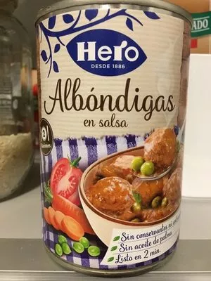 Albóndigas en salsa Hero 430, code 8410175090508