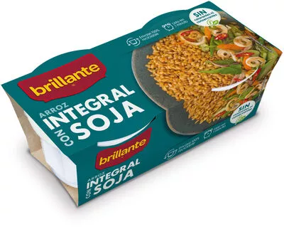 Arroz Integral con Soja Brillante 250 g (2 x 125 g), code 8410184030731