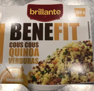 Benefit cous cous quinoa verduras Brillante 200 g, code 8410184032056