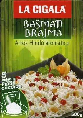 Arroz basmati 5 bolsitas caja 500 g La Cigala 500 g (5 x 100 g), code 8410184138321