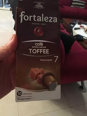 Cápsulas de café aroma natural toffee Fortaleza 10 capsules, code 8410192107951