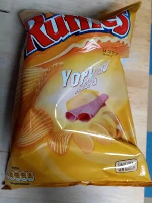 Ruffles jamon York Ruffles 160 g, code 8410199019714