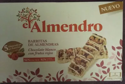 Barritas de almendras El Almendro 125 g, code 8410223904177