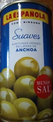 Aceitunas suaves rellenas de anchoa lata 150 g La Española , code 8410226011735