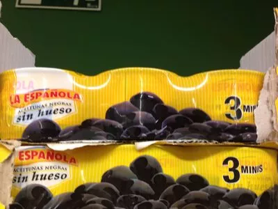 Aceitunas negras La Española 50 gr, code 8410226017669