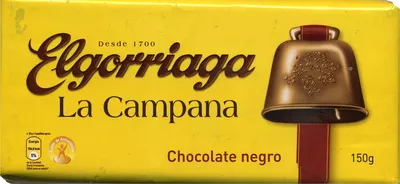 Chocolate negro 'la campana' Elgorriaga 150 g, code 8410255128992