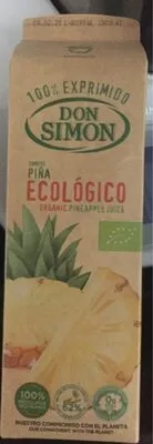 Zumo de Piña Ecológico Don Simon 1 l, code 8410261613086