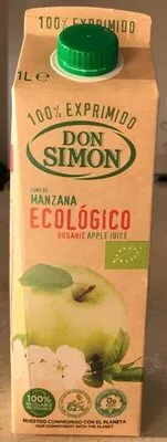 Zumo Manzana Ecológico Don Simón 1 l, code 8410261613093