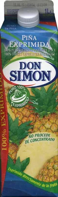 Zumo de piña exprimido refrigerado Don Simón 1 l, code 8410261762098