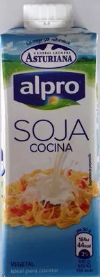 Nata de soja para cocinar vegetal Alpro, Central Lechera Asturiana 250 ml, 251 g, code 8410297120237