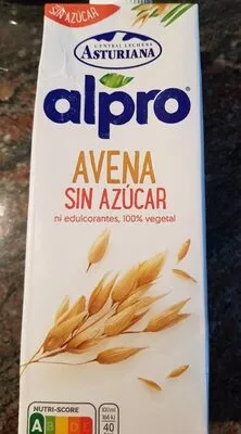 Bebida de avena sin azúcar Alpro, Asturiana , code 8410297161988