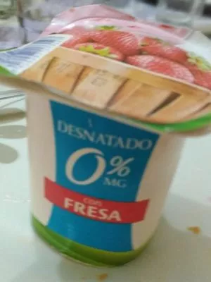 Desnatado 0% mg con fresa  , code 8410297173127