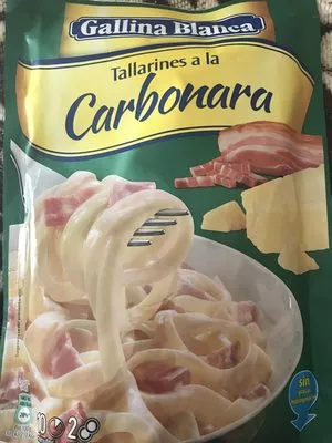 Tallarines a la carbonara Gallina Blanca , code 8410300101307