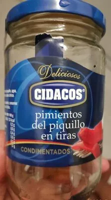 Pimientos de piquillo cidacos , code 8410313216227