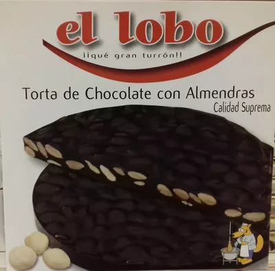 Torta de Chocolate con Almendras El Lobo 200 g, code 8410317284215