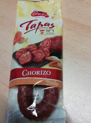 Chorizo tapas dulce Campofrio 225 g, code 8410320006323