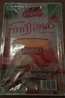 Pechuga de pavo braseada Campofrio 115 g, code 8410320077941