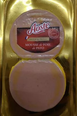 Mousse de foie de pato Aoste , code 8410320105651