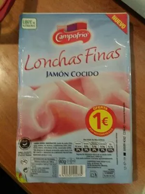 Jamón Cocido Campofrio - Lonchas Finas Campofrio , code 8410320222334