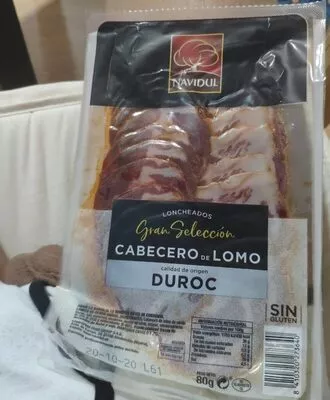 Cabecero de lomo DUROC Navidul , code 8410320273640