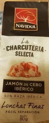 Jamón de Cebo Ibérico Navidul 80 g, code 8410320287449