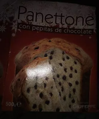 Panettone con pepitas de chocolate Panettone di Giuseppe 500 g, code 8410331200147