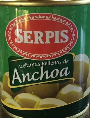 Aceituna Rellena De Anchoas Serpis , code 8410344150859