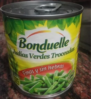 Julias verdes troceadas Bonduelle , code 8410375110846