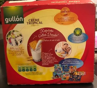 Creme tropical Gullón 800 g, code 8410376002454