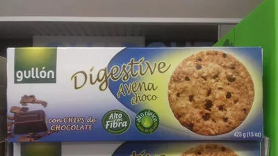 Galletas digestive avena choco Gullón 425 g, code 8410376026962