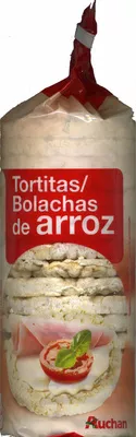 Tortitas Arroz Auchan 130 g, code 8410376036046