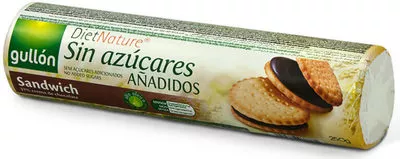 Diet Nature sandwich de chocolate sin azúcares Gullón 250 g, code 8410376037784