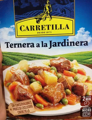 Ternera a la jardinera Carretilla 275g, code 8410416006879