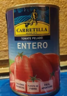 Tomate pelado Entero carretilla 390 g, code 8410416007623