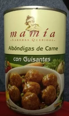 Albóndigas de carne con guisantes Mamía , code 8410465008459