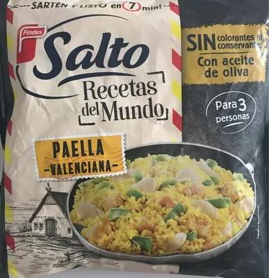 Salto recetas del mundo: paella valenciana Findus 700 g, code 8410480201897