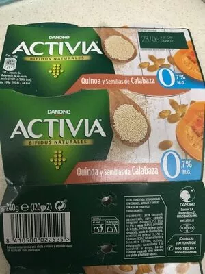 Activia Quinoa y Semillas de Calabaza Danone , code 8410500022525