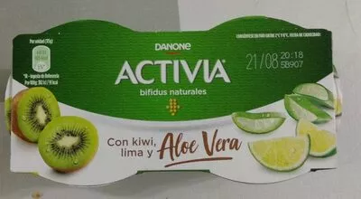 Activia con kiwi, lima y aloe vera Danone , code 8410500023416